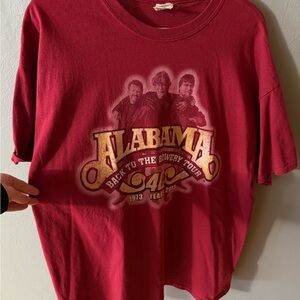 Anvil Red Graphic T-Shirt